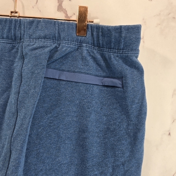 Mac Weldon Shorts Mens Medium Blue 9 Inch Sweat Lounge Drawstring Pull On - Picture 9 of 10